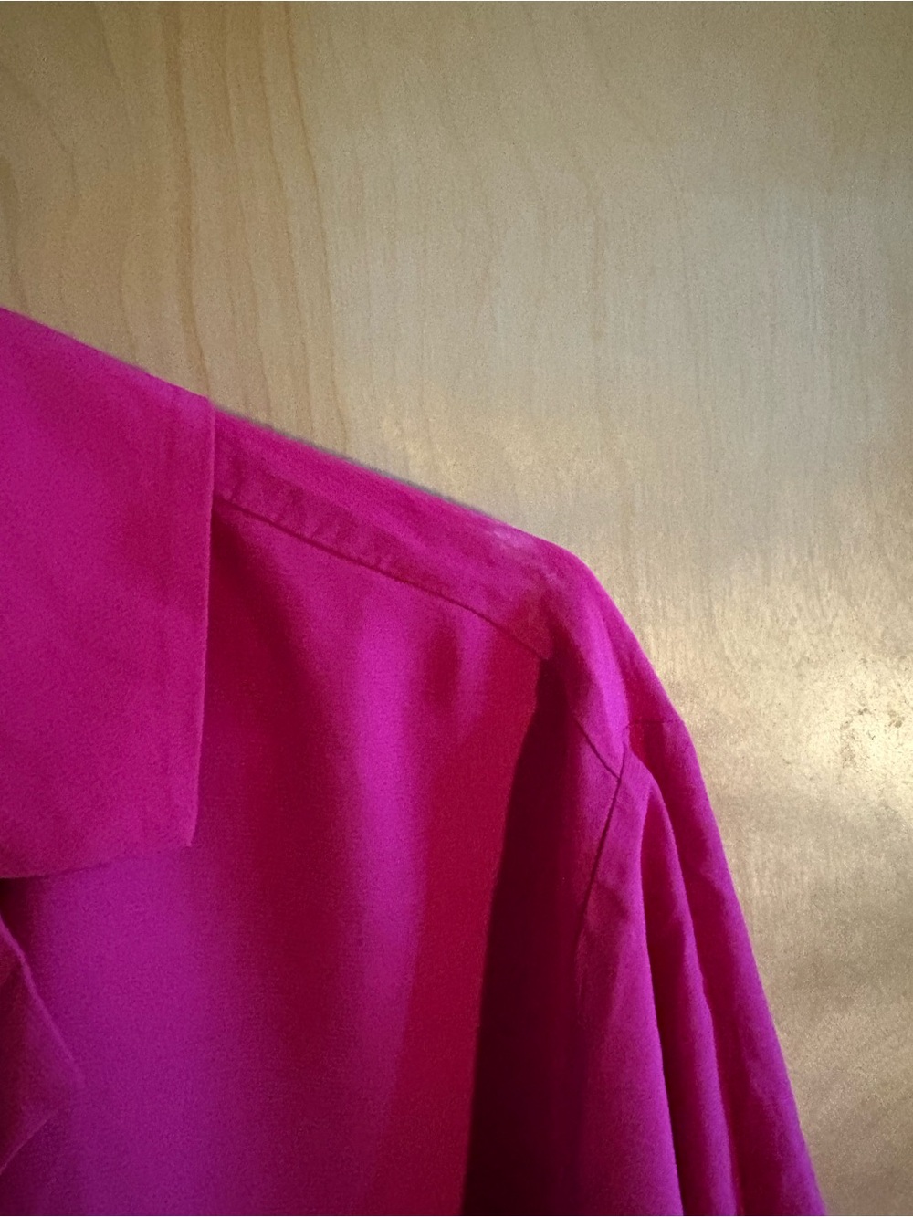 a new day Hot Pink Short Sleeve Button-Down Shirt - Picture 7 of 12